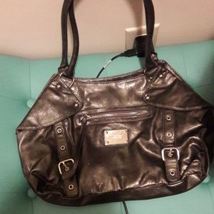 Gray Nine West purse